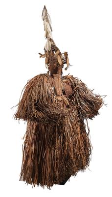 An Asmat Jipae ancestral mask. - Mimoevropské a domorodé umění