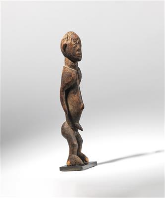 A stylised Lobi or Gurunsi figure, Ivory Coast. - Tribal Art