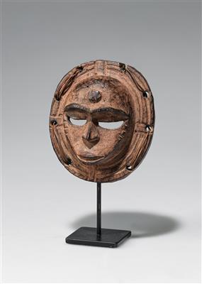 Sehr feine Maske der Ekpo-Eket-Gesellschaft, - Stammeskunst/Tribal-Art