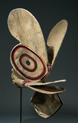 A Baining Kavat mask, Papua New Guinea, New Britain, Gazelle Peninsula. - Mimoevropské a domorodé umění