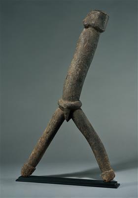 A Dagaaba figure, Burkina Fasso. - Tribal Art