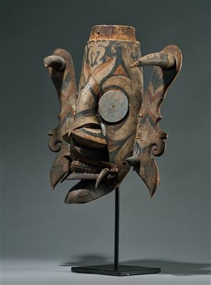 A fine old Dayak Hudoq mask, Borneo. Indonesia. - Arte Tribale