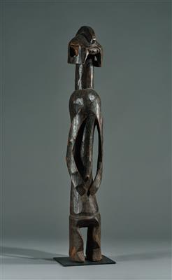 An impressive early Mumuye figure Iagalagana, Nigeria. - Arte Tribale