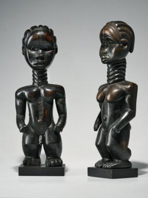 A Dan Gio 'Iü me' pair, - Tribal Art