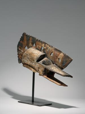 A large Dogon Crocodile mask - Arte Tribale