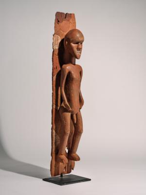 Imposant Salampasu architektonische Figur, - Stammeskunst