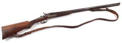 Hahn-Doppelflinte, unbekannter, belgischer Hersteller/Johann Nowotny - Prag, - Sporting and Vintage Guns