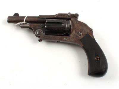 Revolver, unbekannter, belgischer Hersteller (möglicherweise J. Demarteau in Lüttich), - Lovecké, sportovní a sb?ratelské zbran?