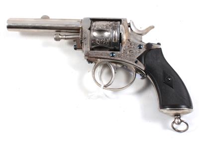 Revolver, unbekannter, belgischer Hersteller, - Lovecké, sportovní a sběratelské zbraně