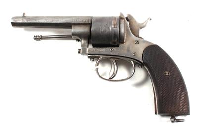 Revolver, unbekannter belgischer Hersteller, - Lovecké, sportovní a sběratelské zbraně