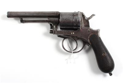 Revolver, unbekannter, vermutlich belgischer Hersteller, - Lovecké, sportovní a sběratelské zbraně