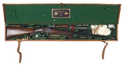 Hahn-Blockbüchse, Alexander Henry - Edinburgh/London, - Sporting and Vintage Guns