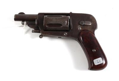 Revolver, unbekannter, vermutlich belgischer Hersteller, - Jagd-, Sport- und Sammlerwaffen