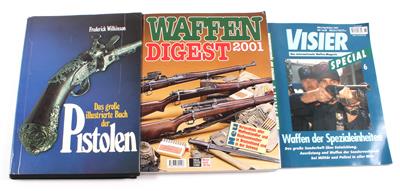 Konvolut bestehend aus fünf Büchern und zwei periodischen Magazinen, - Lovecké, sportovní a sběratelské zbraně