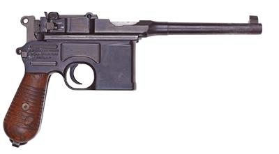 Pistole, Mauser - Oberndorf, Mod.: C96 1930, Kal.: 7,63 mm Mauser, - Armi da caccia, competizione e collezionismo