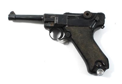 Pistole, Mauser - Oberndorf, Mod.: P08, Kal.: 9 mm Para, - Armi da caccia, competizione e collezionismo