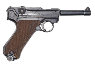 Pistole, Mauser - Oberndorf, Mod.: P08, Kal.: 9 mm Para, - Jagd-, Sport- und Sammlerwaffen