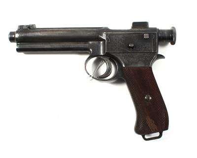 Pistole, Waffenfabrik Steyr, Mod.: 1907-II (System Roth/Krnka - Repetierpistole M.7.), Kal.: 8 mm Roth-Steyr, - Jagd-, Sport- und Sammlerwaffen