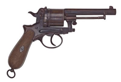 Revolver, L. Gasser - Wien, Mod.: österr. Infanterie-Offiziersrevolver System Gasser-Kropatschek, - Jagd-, Sport- und Sammlerwaffen