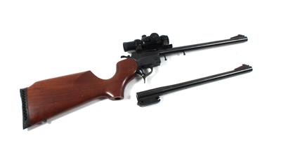 Kipplaufbüchse mit Wechsellauf, Thompson Center, Mod.: Encore, Kal.: .243 Win., Kal.: des Wechsellaufes: .308 Win., - Sporting and Vintage Guns