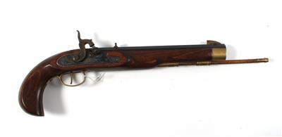 Perkussionspistole, Ardesa - Spanien, Mod.: Kentucky-Pistole, Kal.: .45", - Sporting and Vintage Guns