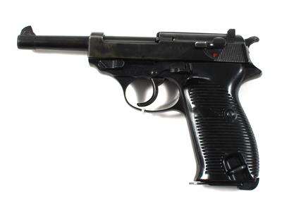 Pistole, Mauser - Oberndorf, Mod.: Walther P38, Kal.: 9 mm Para, - Jagd-, Sport- und Sammlerwaffen