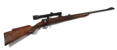 Repetierbüchse, unbekannter, vermutlich belgischer Hersteller, Mod.: jagdlicher Mauser 98, Kal.: 8 x 60, - Armi da caccia, competizione e collezionismo