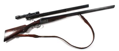 Doppelflinte mit Büchsflinten-Wechsellauf, - Sporting and Vintage Guns