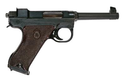 Pistole, Husqvarna Vapenfabriks A. B., Mod.: M/40 (Lahti), Kal.: 9 mm Para, - Jagd-, Sport- und Sammlerwaffen