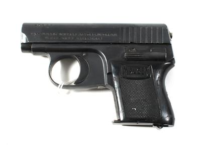 Pistole, Mauser - Oberndorf, Mod.: Westentaschenpistole Modell 1, Kal.: 6,35 mm, - Lovecké, sportovní a sběratelské zbraně