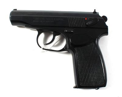 Pistole, Simson - Suhl, Mod.: Makarov PM9, Kal.: 9 mm Makarov, - Jagd-, Sport- und Sammlerwaffen