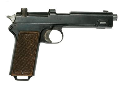 Pistole, Steyr, Mod.: Repetierpistole M.12, Kal.: 9 mm Steyr, - Armi da caccia, competizione e collezionismo