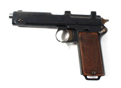 Pistole, Steyr, Mod.: Repetierpistole M.12, Kal.: 9 mm Steyr, - Lovecké, sportovní a sběratelské zbraně