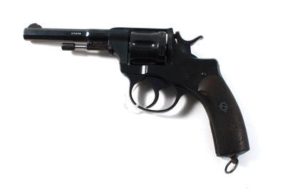 Revolver, Husqvarna, Mod.: schwedischer Marinerevolver M/1887, Kal.: 7,5 mm schwed. Nagant, - Jagd-, Sport- und Sammlerwaffen