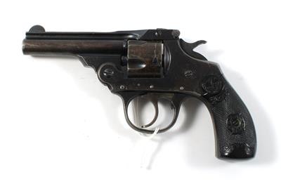 Revolver, Iver Johnson's Arms, Mod.: Safety Automatic (3rd oder 4th Model), Kal.: . 32 S & W, - Lovecké, sportovní a sběratelské zbraně