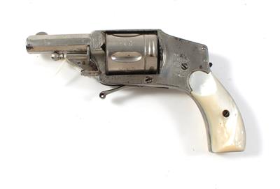 Revolver, unbekannter Hersteller, Kal.: 8 mm (möglicherweise 8 mm Lebel), - Armi da caccia, competizione e collezionismo