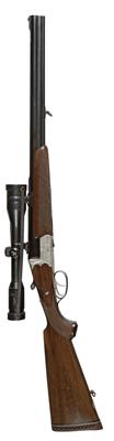 Bockbüchsflinte, Franz Sodia - Ferlach, Kal.: 6,5 x 57R/16/65, - Sporting and Vintage Guns