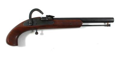 Luntenschloßpistole, unbekannter Hersteller, Mod.: neuzeitliche Kopie, Kal.: 15,5 mm, - Armi da caccia, competizione e collezionismo