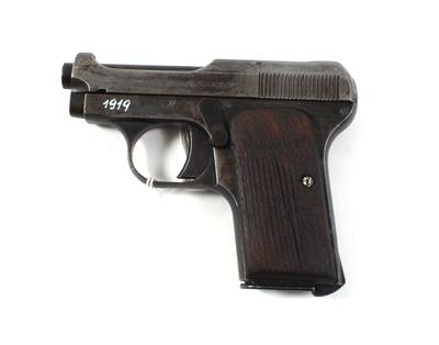 Pistole, Beretta , Mod.: 1919, Kal.: 6,35 mm, - Jagd-, Sport- und Sammlerwaffen