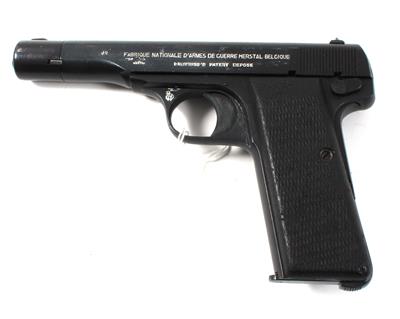 Pistole, FN - Browning, Mod.: 1910/22 der deutschen Polizei, Kal.: 7,65 mm, - Jagd-, Sport- und Sammlerwaffen