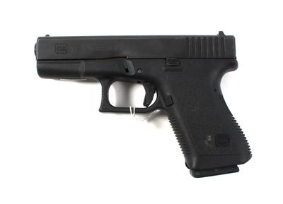 Pistole, Glock, Mod.: 19, Kal.: 9 mm Para, - Jagd-, Sport- und Sammlerwaffen