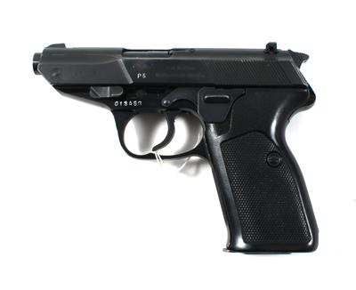 Pistole, Walther - Ulm, Mod.: P5, Kal.: 9 mm Para, - Jagd-, Sport- und Sammlerwaffen