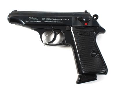Pistole, Walther - Ulm, Mod.: PP, Kal.: 9 mm kurz, - Lovecké, sportovní a sběratelské zbraně