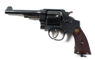 Revolver, Smith  &  Wesson, Mod.: .45 Hand Ejector US Armee Modell 1917, Kal.: .45 ACP, - Lovecké, sportovní a sběratelské zbraně