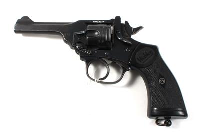 Revolver, Webley  &  Scott Ltd. - Birmingham, Mod.: Mark IV der Royal Hong Kong Police, Kal.: .38 S & W, - Lovecké, sportovní a sběratelské zbraně