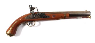 Steinschloßpistole, Pedersoli, Mod.: Harpers-Ferry 1807, Kal.: .58", - Jagd-, Sport- und Sammlerwaffen