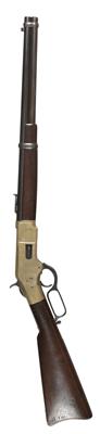 Unterhebelrepetierbüchse, Winchester, Mod.: 1866 Carbine, Kal.: 11 mm (.44 Henry) (Randfeuerzündung), - Jagd-, Sport- und Sammlerwaffen