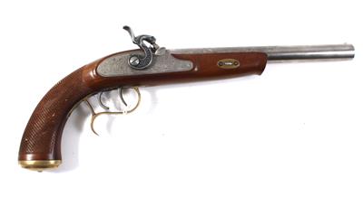 Vorderlader-Perkussionspistole, unbekanter Hersteller, Kal.: .44', - Sporting and Vintage Guns