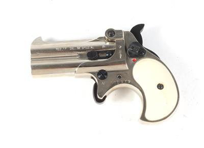 Derringer, Röhm, Mod.: 17, Kal.: .38 Spez., - Jagd-, Sport- und Sammlerwaffen