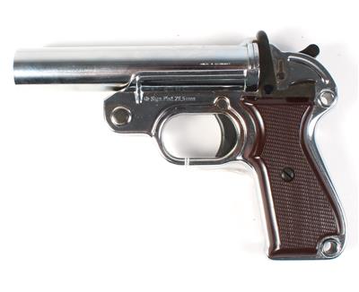 Leuchtpistole, Diana, Mod.: Sig. Pist. 2 (SP 4, Modell 61), Kal.: 4, - Jagd-, Sport- und Sammlerwaffen